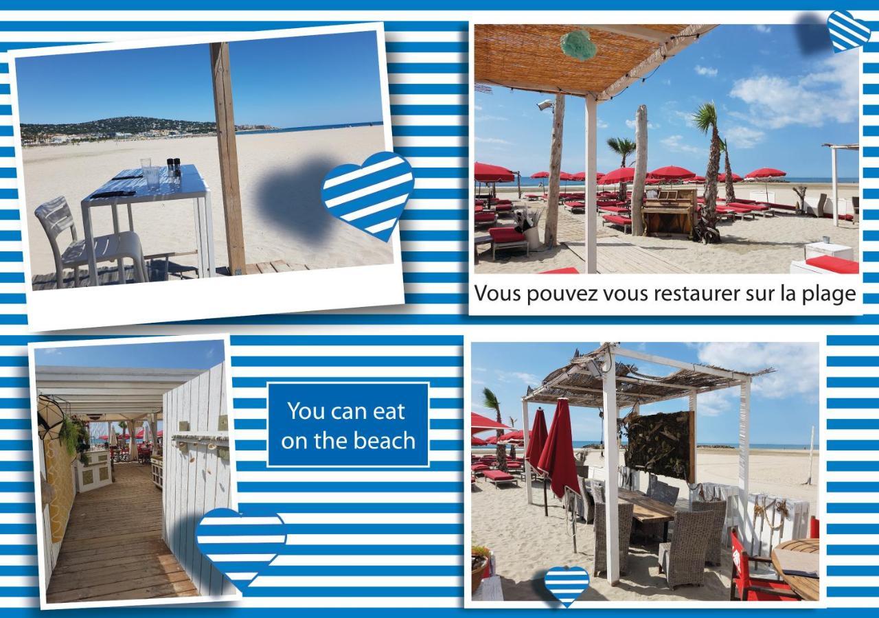 Apartament + Jardin Au Calme Avec Bbq + Cellier + Garage Sète Zewnętrze zdjęcie